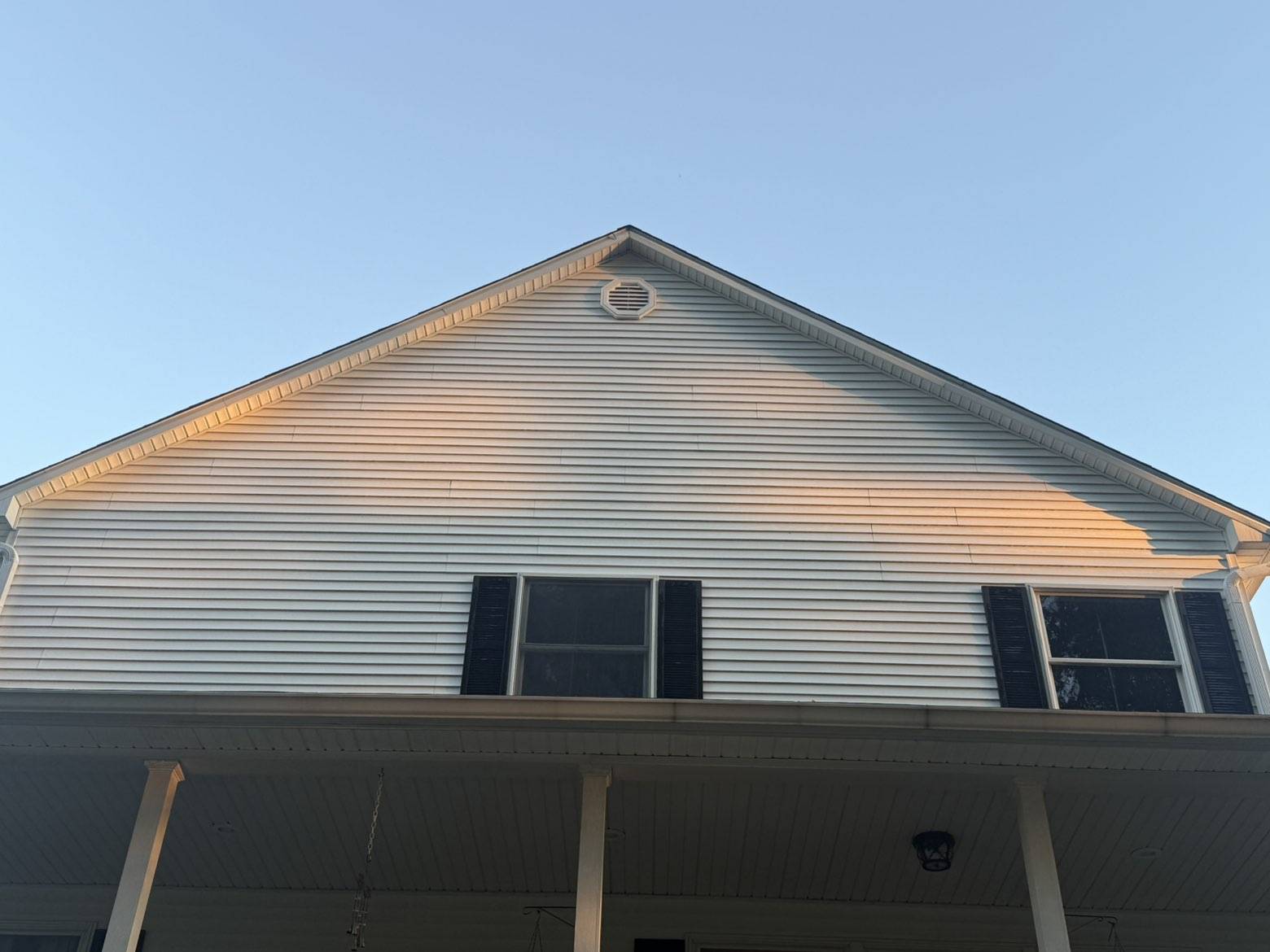 Roof cleaning after